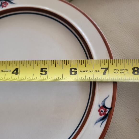 Vintage The Cellar Salad Plates made for Macy's Perimeter Set of 6 - Picture 9 of 9